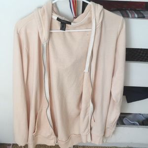 Peachy Pink Zip up Hoodie